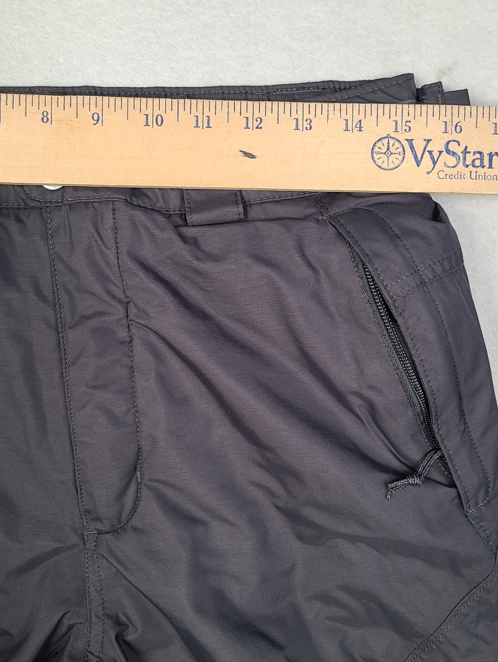 Columbia Snow Pants Mens Small Gray Bugaboo Omni Tech Snowboard Ski Lined - Picture 7 of 14
